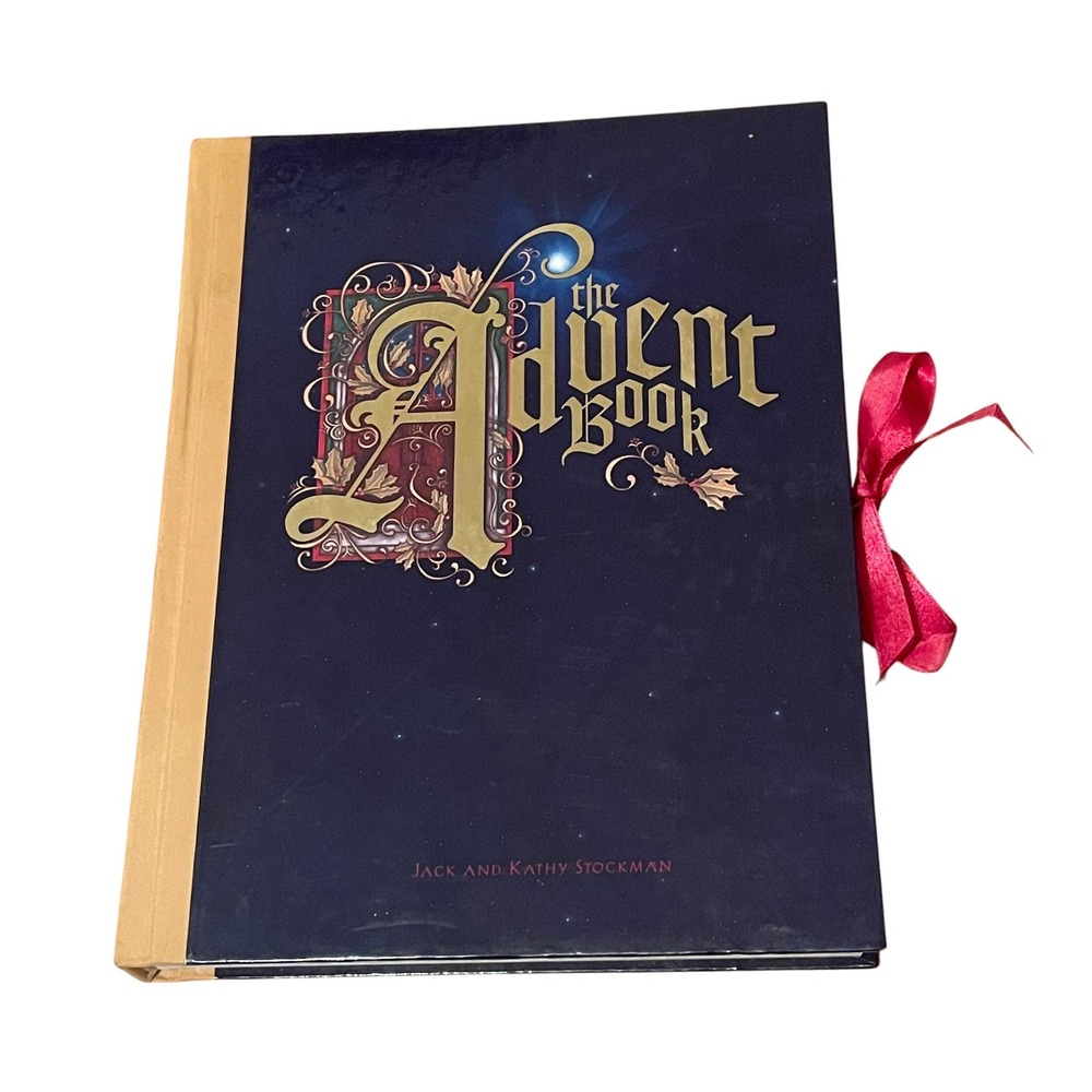 The Advent Book Jack and Kathy Stockman Hardcover 2000 Christmas Pop Up Doors